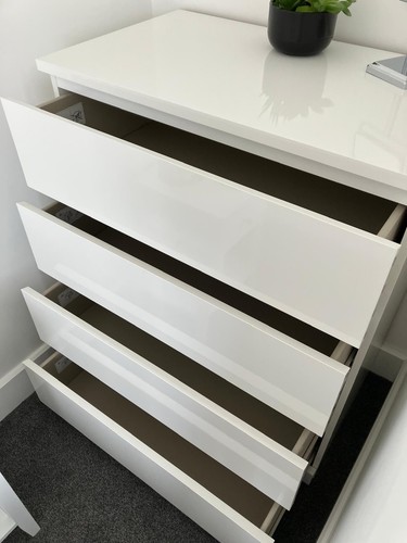 Ikea malm chest drawers - ikea,