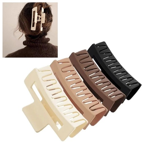 4pcs hair claw clips set - 4pcs,