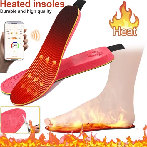 Electric heated shoes insoles - electric,