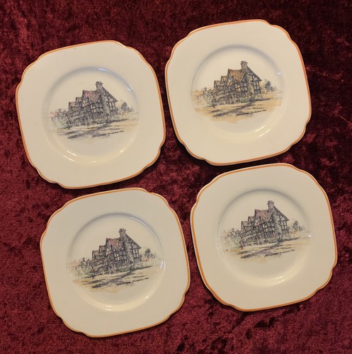 Little vintage plates - little,