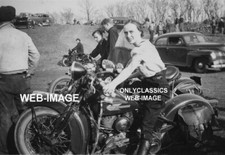 40s HARLEY DAVIDSON MOTORCYCLE