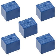 5V / 12V / 24V Mini Songle Relay SPDT 5-Pins PCB