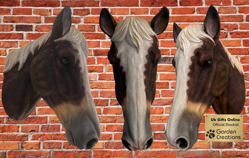 Horses head ornament - horses,
