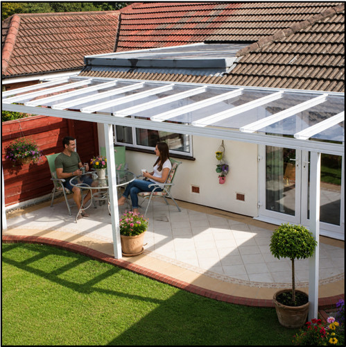 White canopy clear - ,