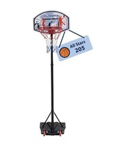 HUDORA All Stars 205 - Adjustable Portable Basketball Hoop for Children