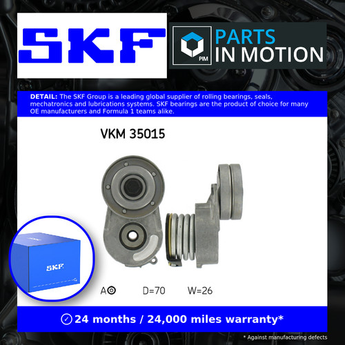 Aux belt tensioner fits - belt,