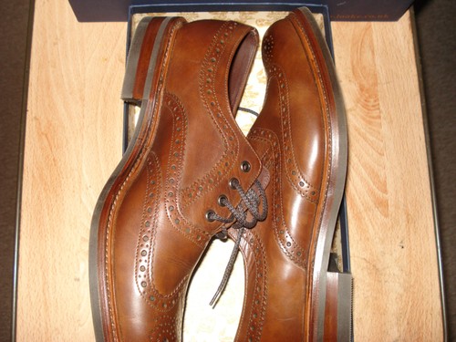Men loake brown leather - brown,