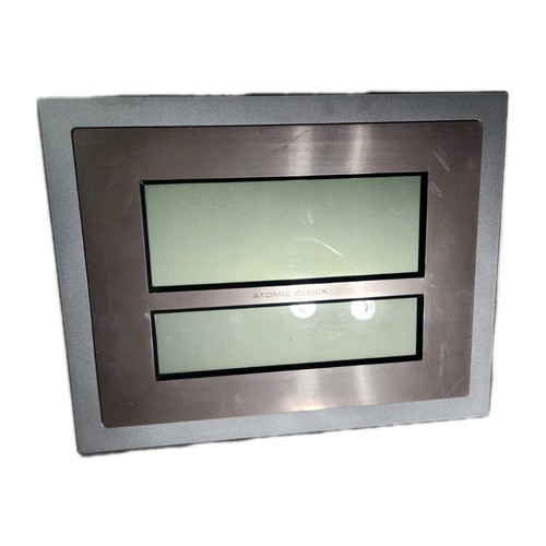 Atomic clock giant letters - clock.,