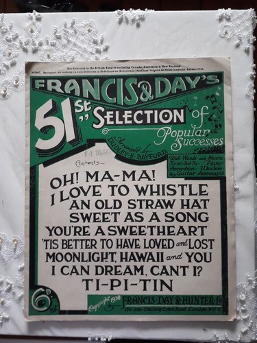Francis day 51st - day, selection