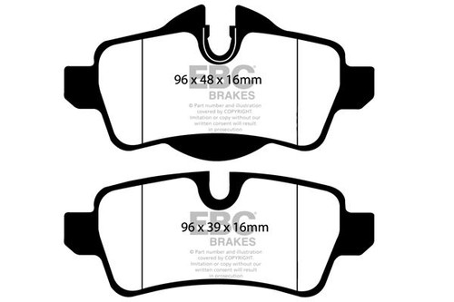 Ebc dp21931 brake pad - ebc,