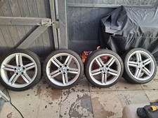 4X BMW E81 E82 E88/87 STYLE 208 M SPORT 18” Alloy Wheels 7.5J 8.5J STAGGERED SET