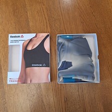 New REEBOK Womens Grey Crop