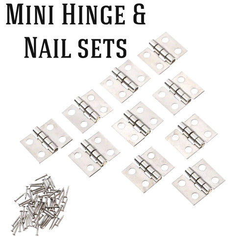 20pcs mini silver hinge 80 - 20pcs,