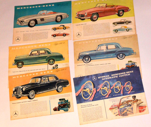 Vintage 1950s mercedes - vintage,