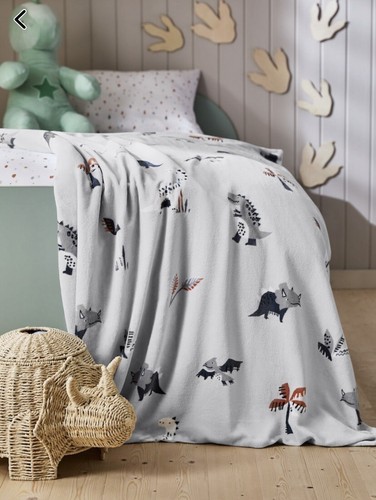 Next dinosaur throw blanket - dinosaur,