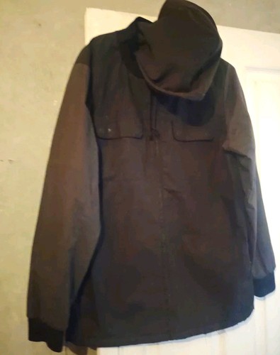 Vans men black hooded - men's,