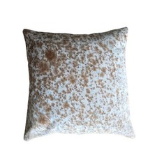 cowhide cushion cover, pillow