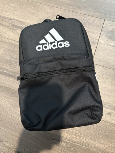 Adidas black lunch bag - black,