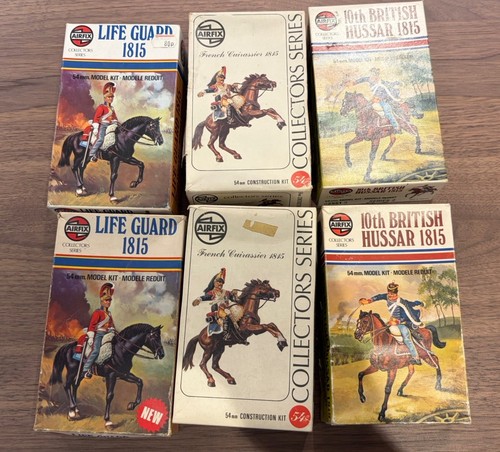 Airfix 54mm collectors - 6x,