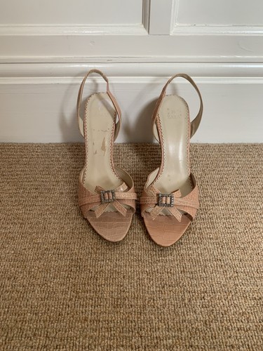 Zara pink sling back size - size, 38/5