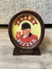 VINTAGE WOODEN Tetley Bitter