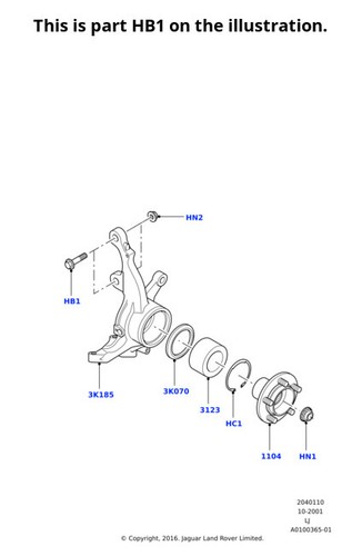 Land rover bolt range - land,