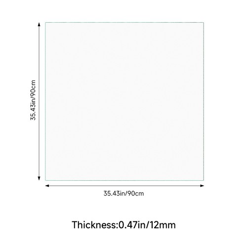 All sizes 12mm toughened - all,