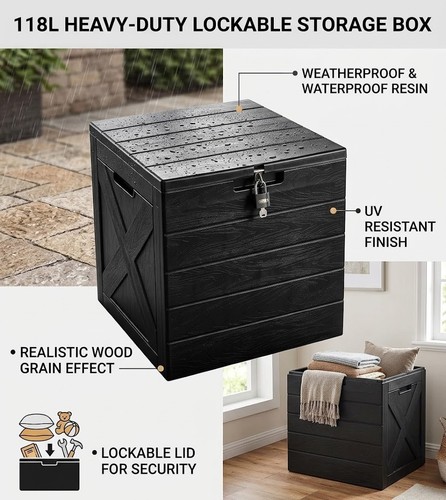 Premium 118l recycled lockable - premium,