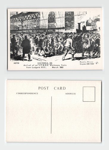 Postcard victoria london - postcard,