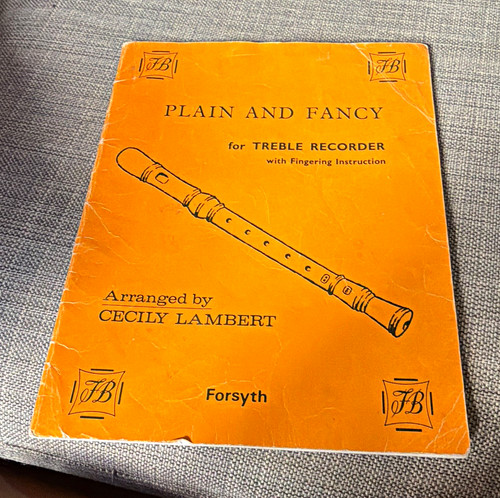 Forsyth plain and fancy treble - forsyth,