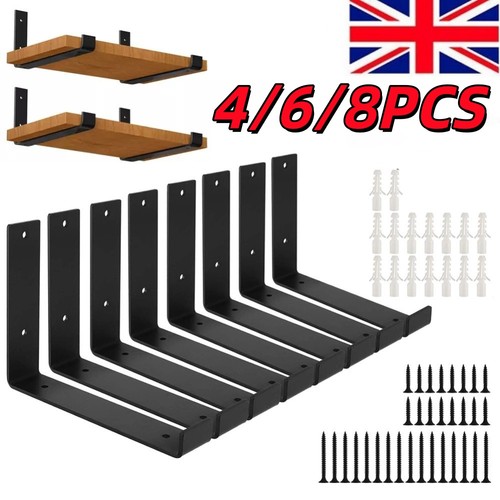 Shelf brackets rustic - rustic, heavy