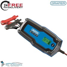 Draper 6/12V Smart Charger and