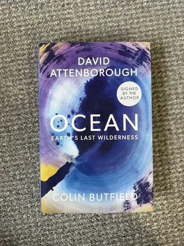 Signed david attenborough - david,