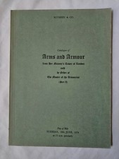 rare sothebys catalogue arms &