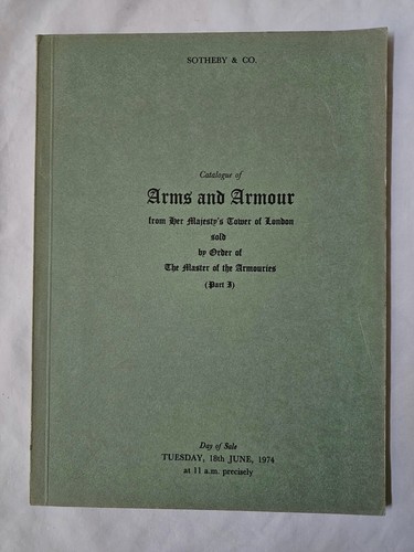 Rare sothebys catalogue arms - rare,