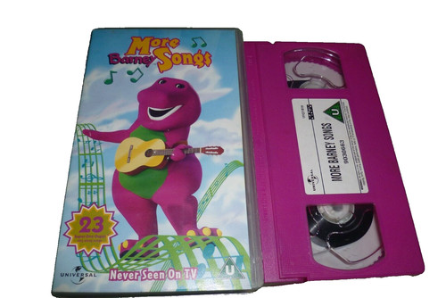 More barney songs - barney, pal/vhs
