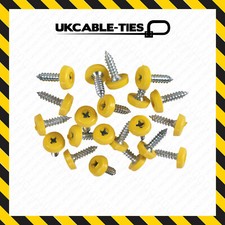 Number Plate Screws Oversized