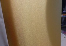 Brushed brass sheet plate - brushed,