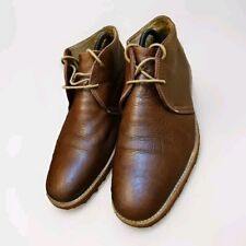 Anatomic Gel Leather Chukka Boot (burgundy / Brown) Made from Brazil UK 8 EU 42