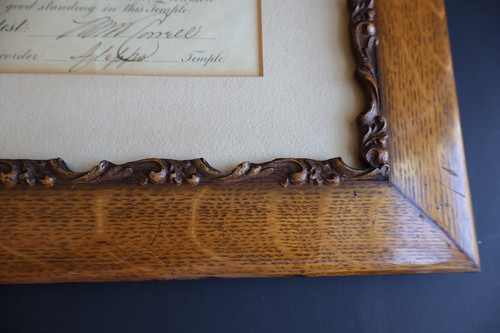 Antique quarter sawn - quarter,