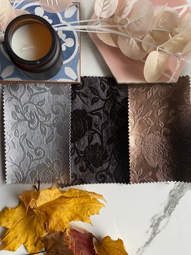 Floral pattern faux leather - pattern,
