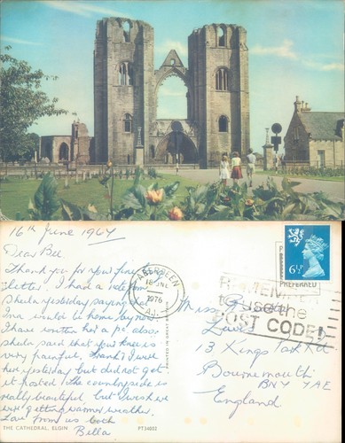 The cathedral elgin moray - the,