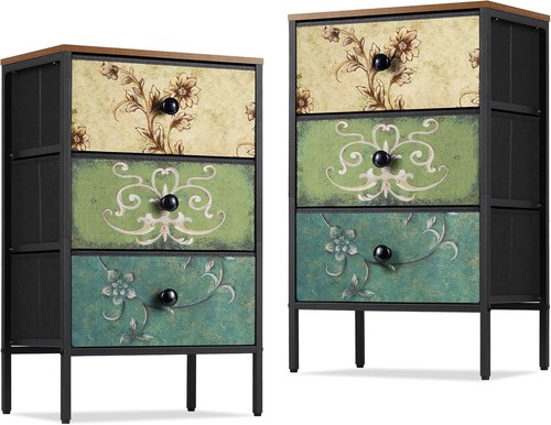 Lyncohome bedside tables - bedside, set