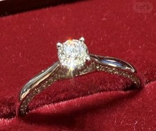 White Gold Diamond Ring 18ct