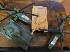 Vintage 2 Army Tanks And 2