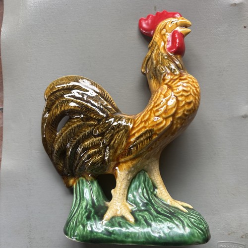 Ceramic cockerel ornament - cockerel,