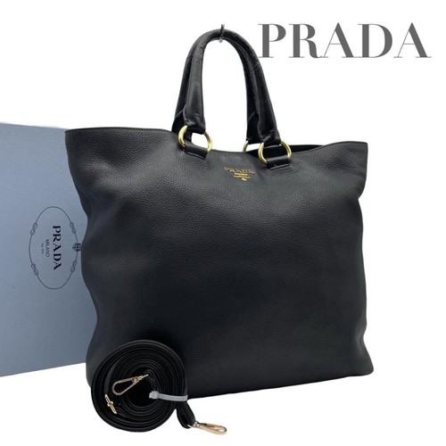 Prada vitello daino leather - prada,
