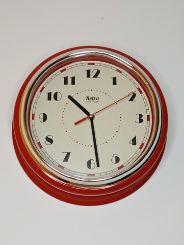 Vintage style retro - style, red
