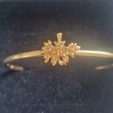 Mulberry Tree Bangle Brass