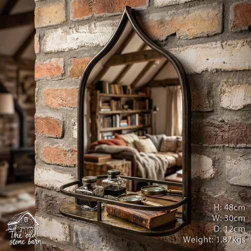 Rustic arched wall mounted - arched,